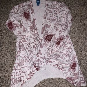 Harry Potter Marauder’s Map Cardigan